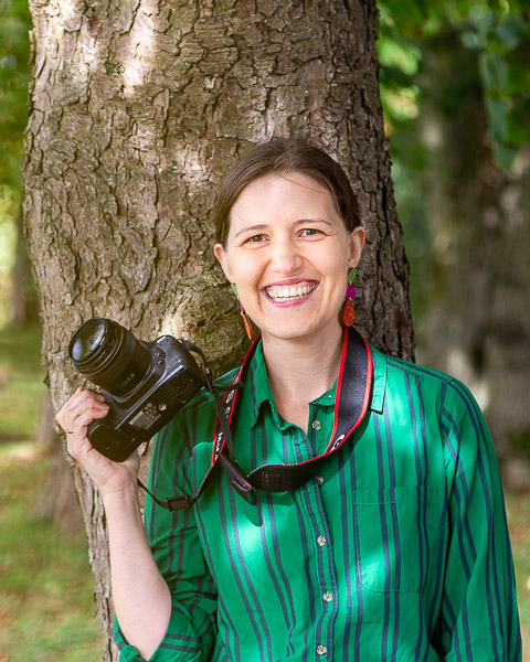 Branding photographer Katerina during personal branding photoshoot in Hampshire